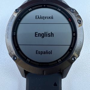 Garmin Fenix 6 Pro never used just received under warranty. Mint condition